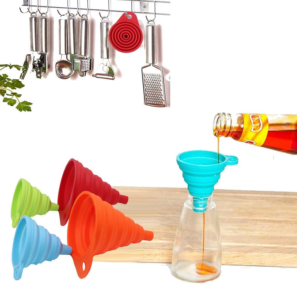 Kitchen Funnel Set 4 Pack