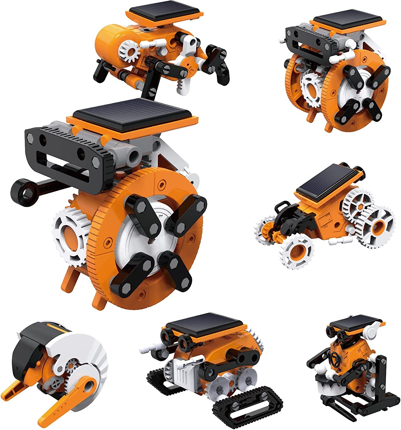 Solar Robots for Kids STEM Projects for Kids Ages 8-12 7-In-1 Science Educational Building Toys Gifts for Boys, Girls