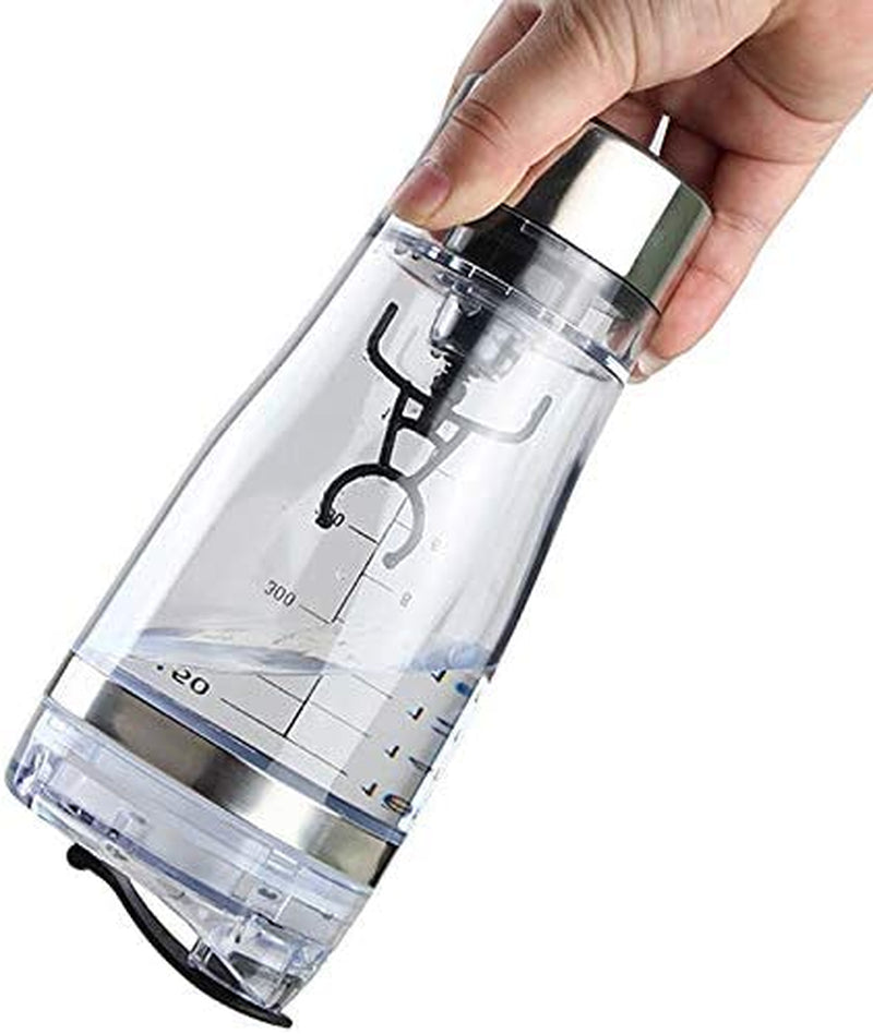 Protein Shaker Mixing Bottle 450ml Portable Automatic Vortex Mixer Cup Leakproof Protein Mix Bottle