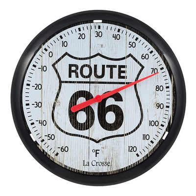R66 8" Route 66 Round Dial Thermometer