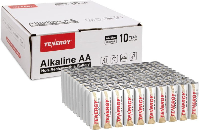 Multi-Pack 1.5V AA Alkaline Battery, High Performance Batteries