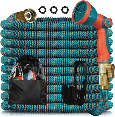 Expandable Garden Hose Expanding Water Hose with 10 Function Nozzle, Easy Storage Garden Water Hose