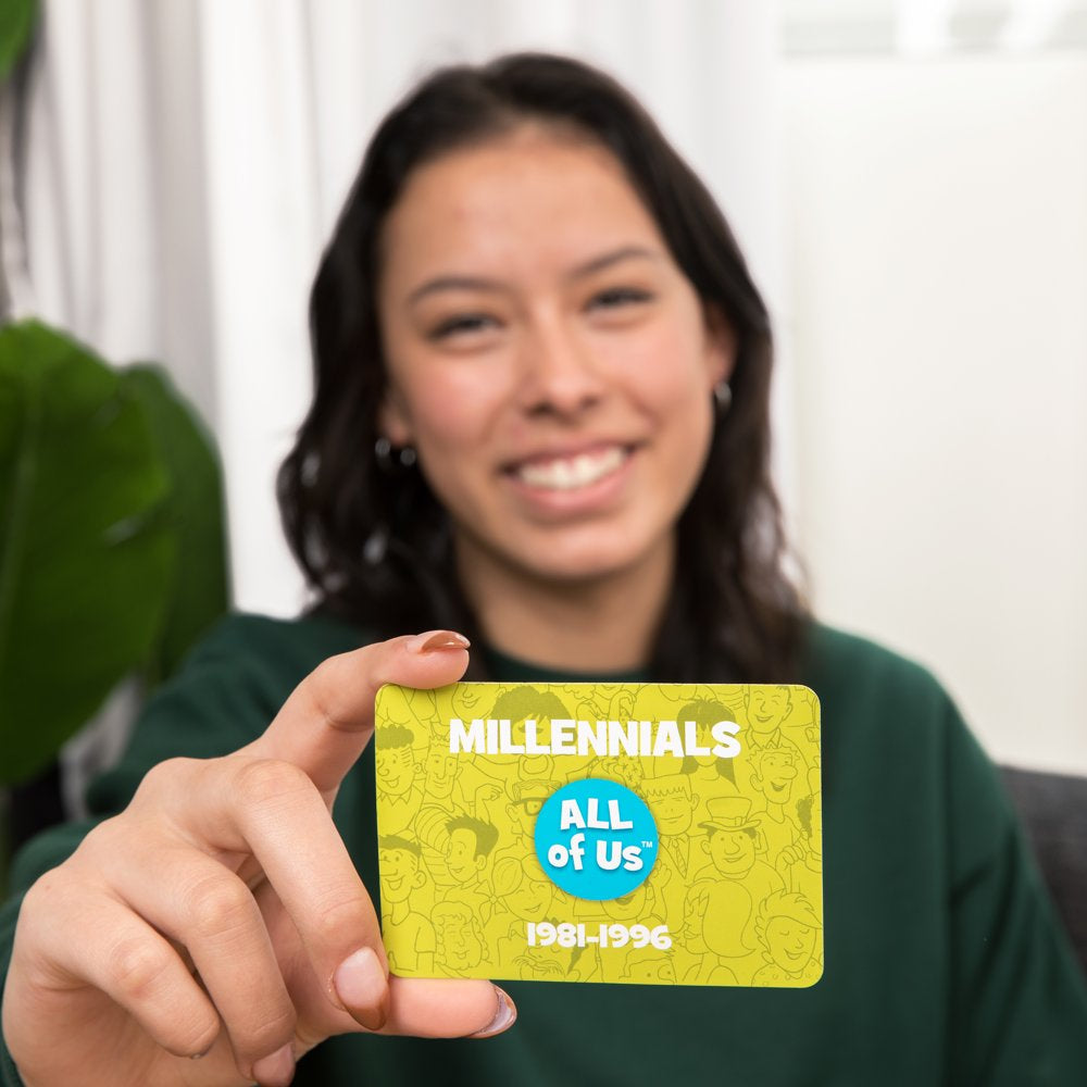 All of Us - the Family Trivia Game for All Generations - Gen Z, Gen Y, Gen X & Baby Boomers - Card Game by What Do You Meme?