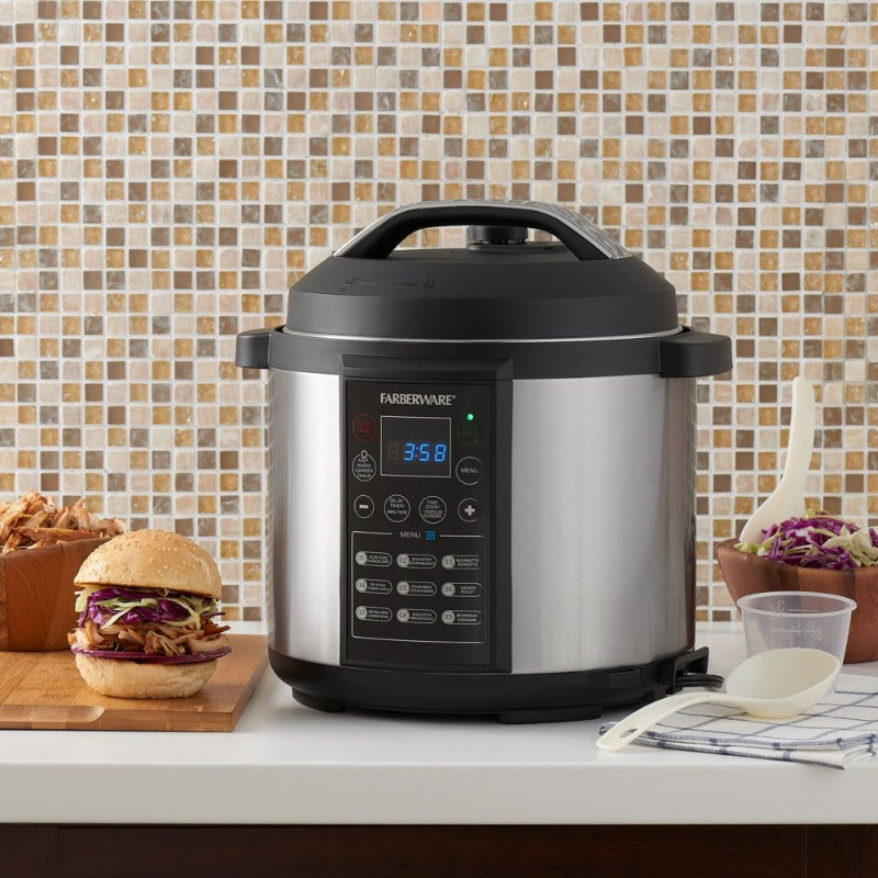  6 Quart Programmable Digital Pressure Cooker