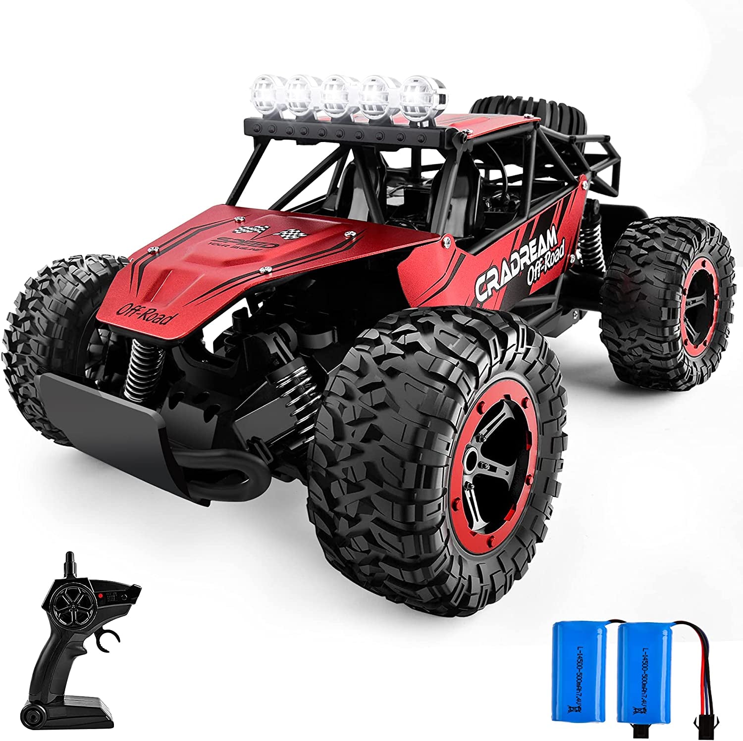 RC Cars, Remote Control Cars Remote Control Monster Truck, Drift RC Cars Remote Control Monster Truck 1:14 Scale Rc Trucks for Boys 4-7 and Adults Boys Gifts and Adults…
