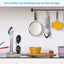 Soap Dispensing Dish Brush Set Kitchen Scrub Brush with Stand 3 Brush Replacement Heads