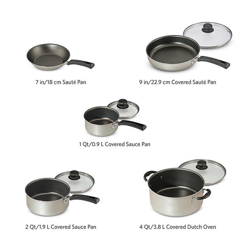 9-Piece Non-Stick Cookware Set