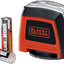 BLACK+DECKER Laser Level, Self-Leveling, 360 Degree Wall Attachment, AA Batteries Included (BDL220S), 7.25 x 7 x 2.5 inches