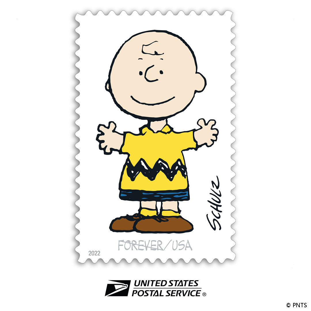 USPS Charles Schulz "Peanuts" Forever Stamps - Booklet of 20 Postage Stamps
