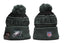 New Era® Official NFL Sideline Sport Embroidered  Cuffed Knit Hat with Pom