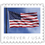 USPS US-Flag 2018 Forever Stamps - Book of 20 Postage Stamps