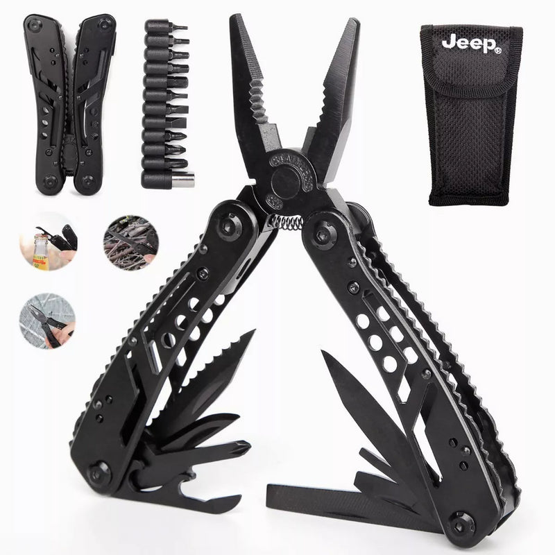 23-In-1 Camping Multi Tool Multitool Pliers Knife Set Folding Pocket Knife Outdoor Knife Set for Camping Survival