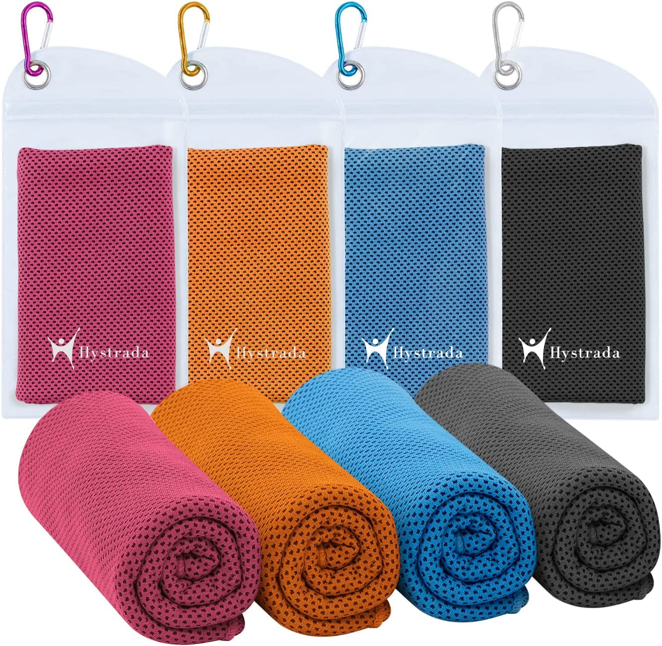 4 Pack Cooling Towels 40" x 12"