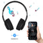  Rechargeable Wireless Headphones, Super Bass Bluetooth Foldable 