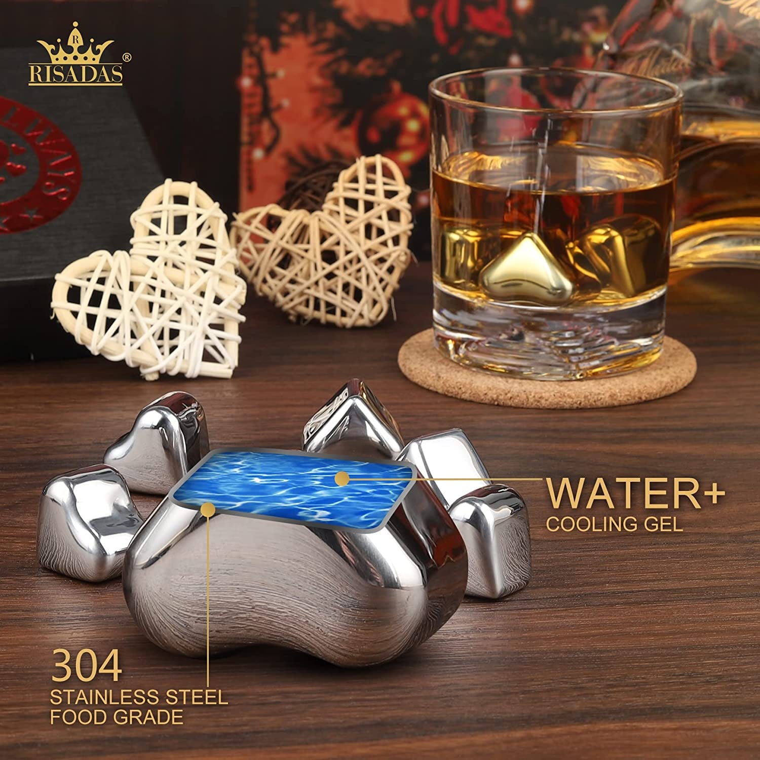 Whiskey Stones for Chilling Whiskey