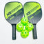  Pickleball Racket Set With 2 Rackets and 4 Pickleballs Balls 