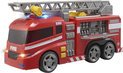 Large Fire Engine | Fire Truck with Realistic Lights and Sounds | Kids' Play Figures and Vehicles Toy Car Set | for Ages 3 and Over