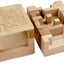 Chinese 3D Wooden inside Story Puzzle Interlocked Burr Puzzles Disentanglement Magic Cube