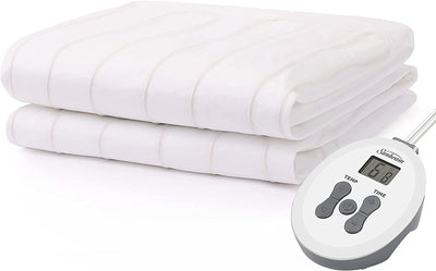 Sunbeam MSU1GTS-N000-11A00 Mattress Pad, Twin, White