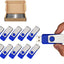 5 Pack 64GB USB Flash Drivesmemory Stick Swivel Thumb Drive Memory Stick Jump Drive 64G USB Drive Zip Drive for PC Laptops, Tablets, Tvs, Car Audio (64G, 5PCS, Black)