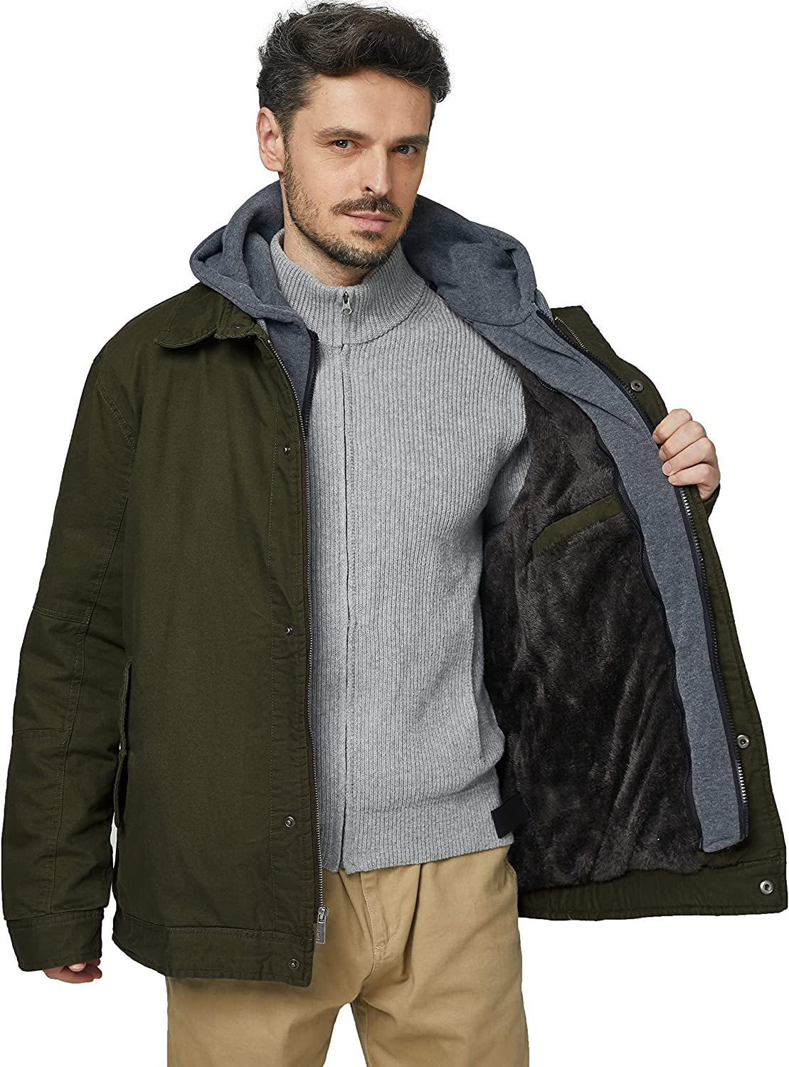Men's Warm Winter Cotton Jacket 