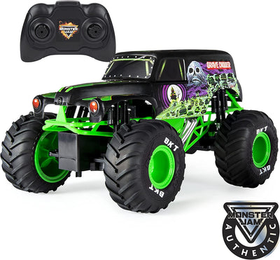 Monster Jam, Official Grave Digger Remote Control Truck 1:15 Scale, 2.4Ghz