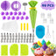 90 Pcs Pastry Kit Professional Cake Turntable Utensils Kit, Baking Tools for Beginners and Professional Users