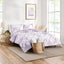 Tie Dye Reversible Organic Cotton Blend Comforter Set