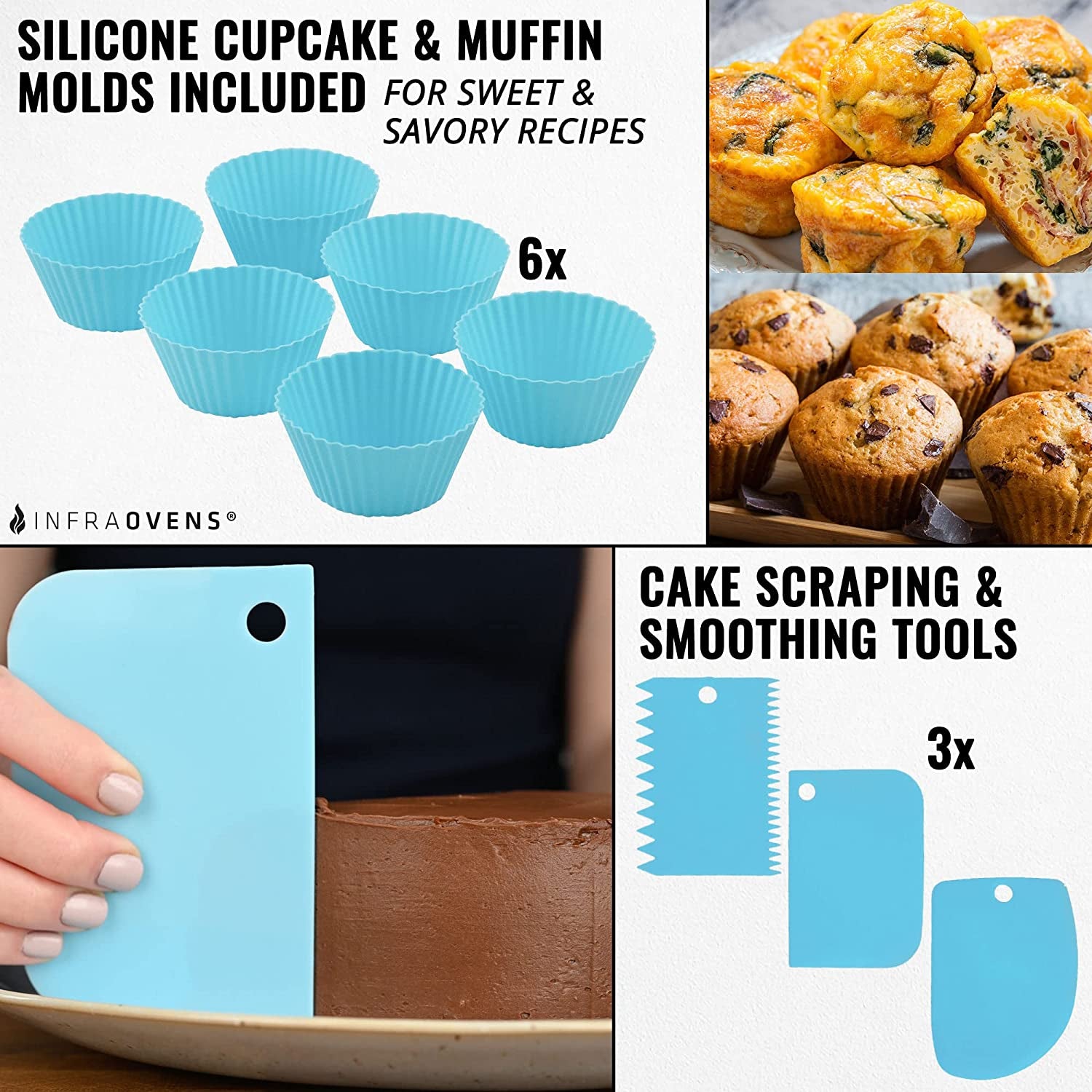 Air Fryer Silicone Cake Pans for Baking