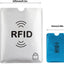  28 RFID Blocking Sleeves (24 Credit Card Protector Holders in 12 Colors & 4 Passport Protectors)