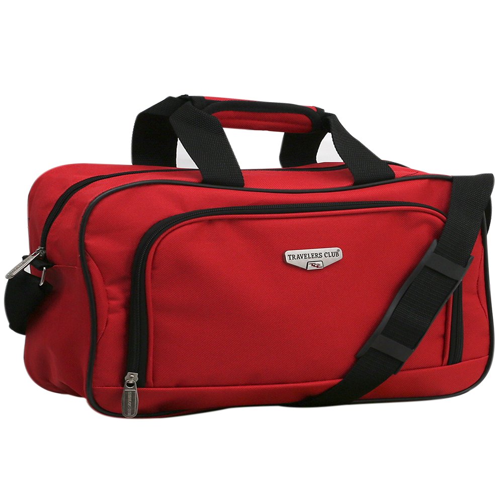 Travelers Club 3 Piece Euro Carry-On Value Set, Red