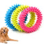 Pet Enjoy Dog Chew Toys for Aggressive Chewers Large Breed,Thorn Circle Ring Toys Long-Lasting Indestructible Dog Toys,Tough Durable Puppy Teeth Cleanning Toy for Dogs Pets