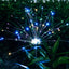  Solar Firework Light, 105 LED Multi Color Outdoor Firework Solar Garden Decorative Lights for Walkway Pathway Backyard Christmas Decoration Parties (2 Pieces)