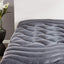SLEEP ZONE Cooling Mattress Topper Twin XL for Single Bed, Premium Zoned Quilted Mattress Pad, Fitted Mattress Protector Cover, Machine Wash Durable, Deep Pocket 8-21 Inch (White, Twin XL)