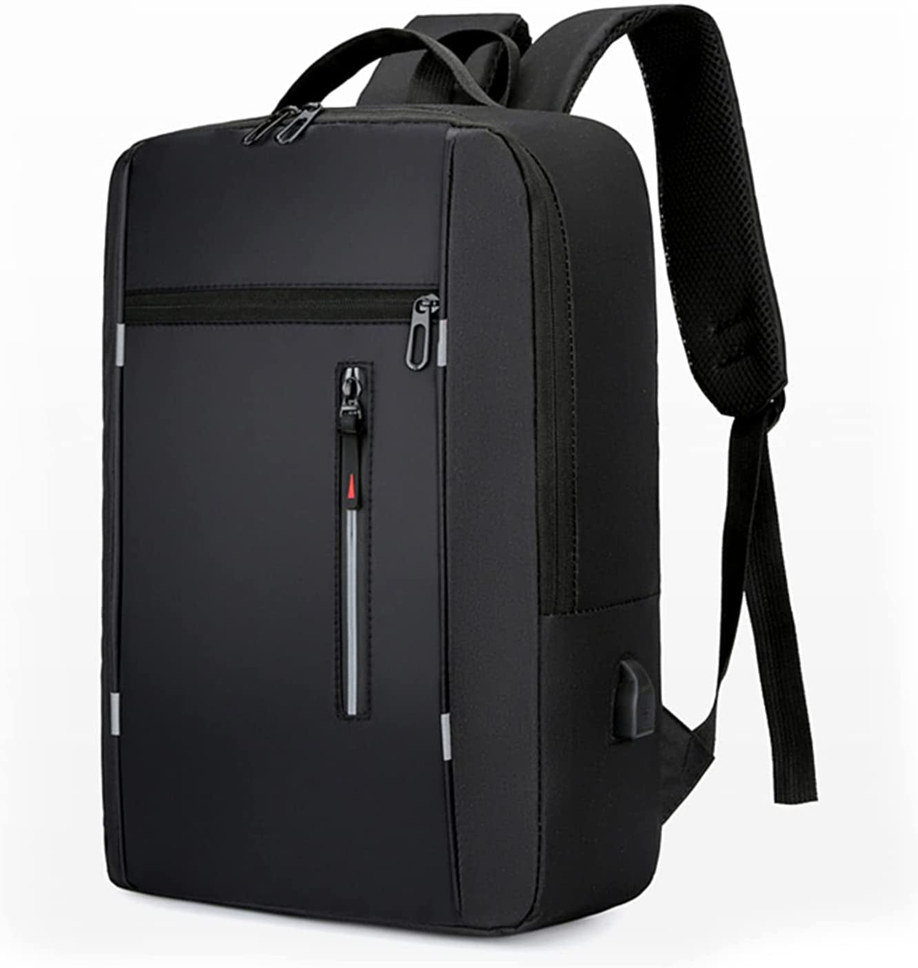Laptop Backpack with USB Charging Port for Men & Women Fits 15.6 Inch Notebook. College School Book Bag Computer Backpack for Boys Girls