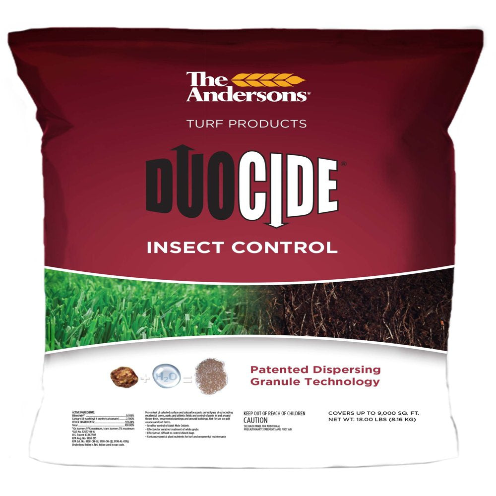 The Andersons Duocide Professional-Grade Lawn Insect Control - Covers up to 4,500 Sq Ft (18 Lb)