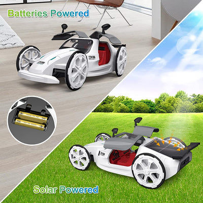 DIY Car Toys, Educational Solar Power Car Science Assembly Vehicle Kit for Kids, Building Toy for Preschool Kids Aged 6-10, Gift for Teens, Boys & Girls