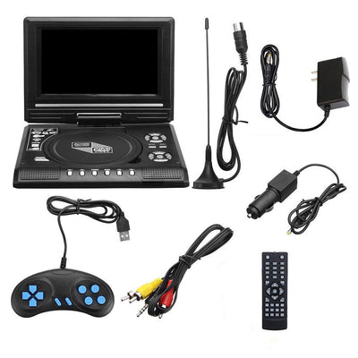  7.8 Inch 16:9 Widescreen 270° Rotatable LCD Screen DVD Player Set
