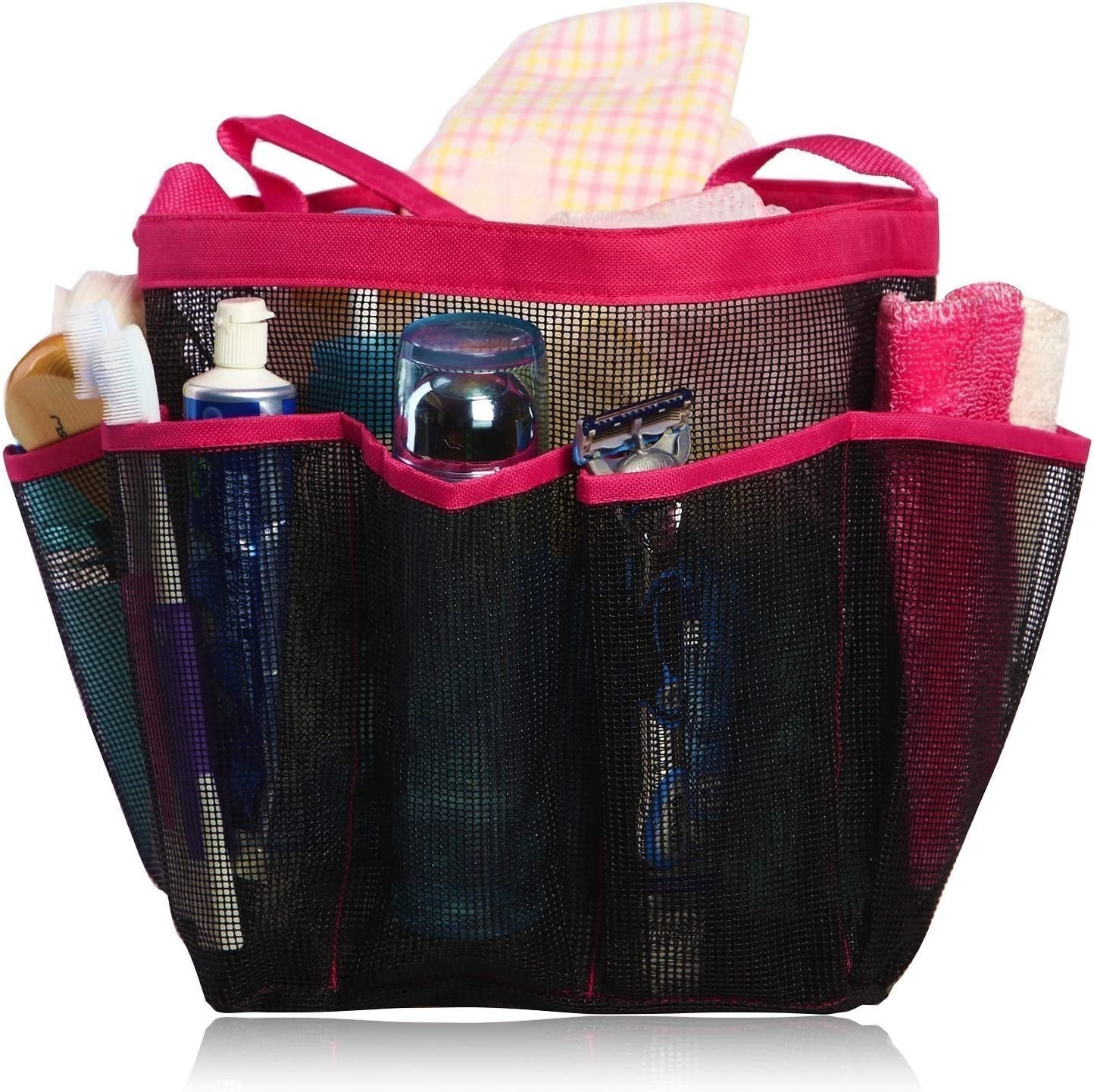 Mesh Shower Caddy, 8 Pockets 