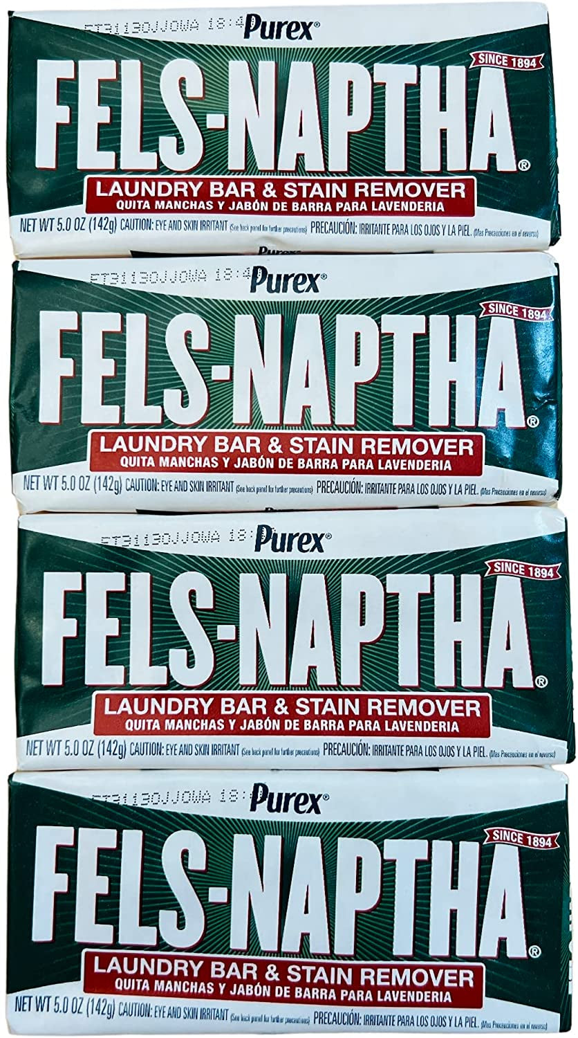 Fels Naptha Laundry Soap Bar - 5.0 oz - 2 pk