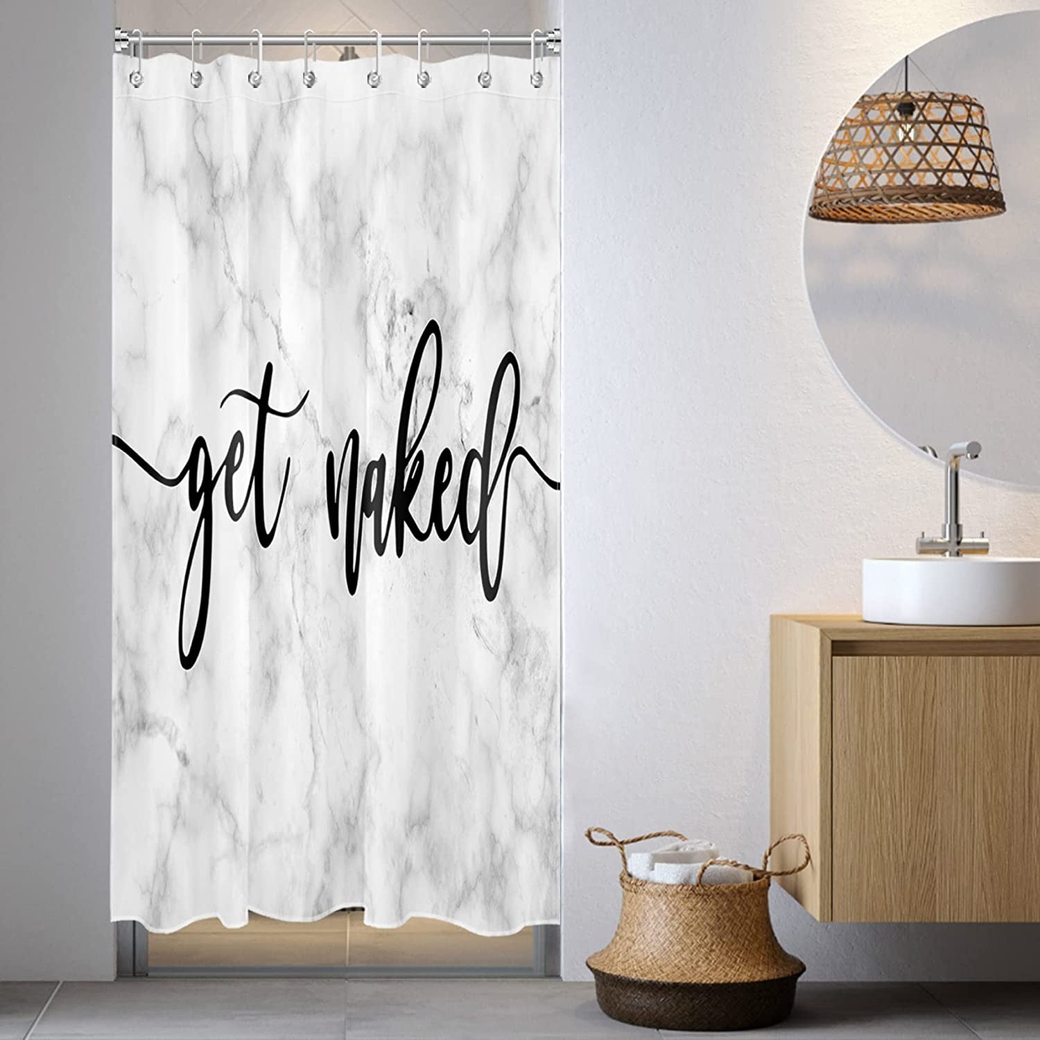 Get Naked Shower Curtain