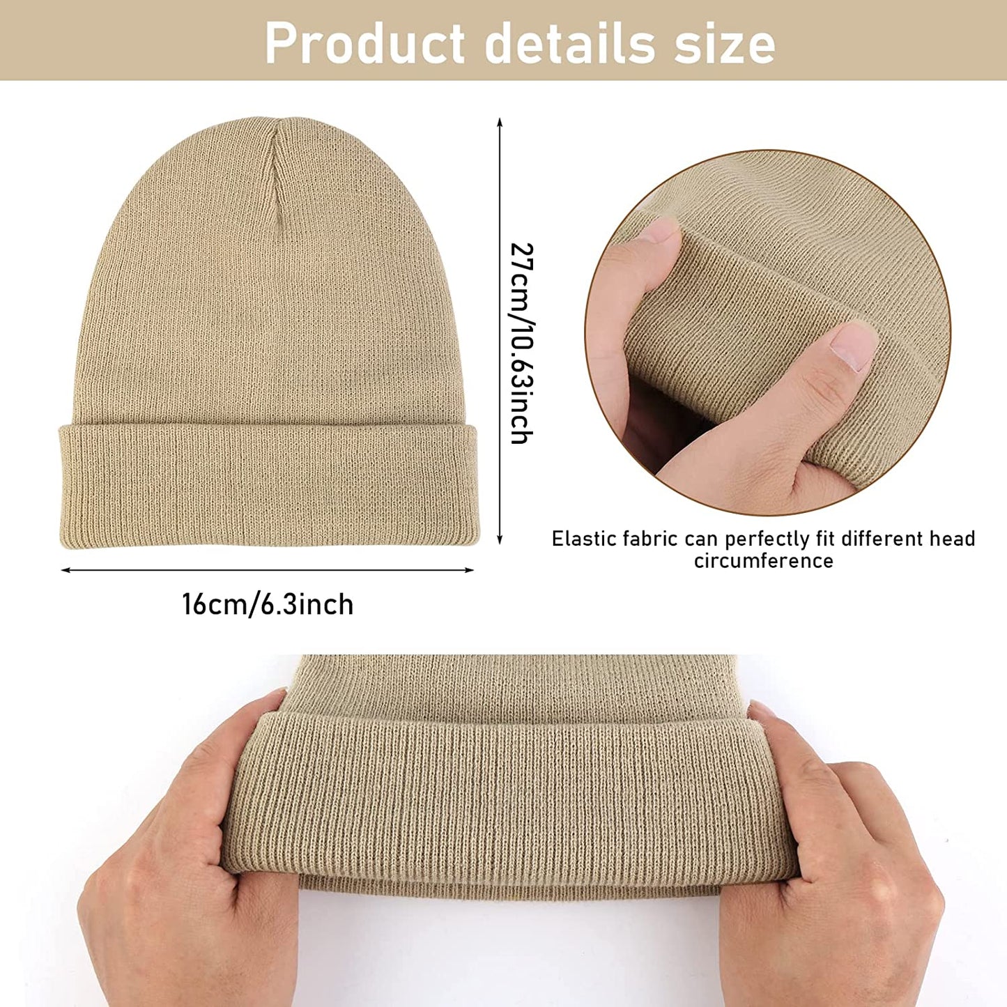 2 Pack Beanie Hat