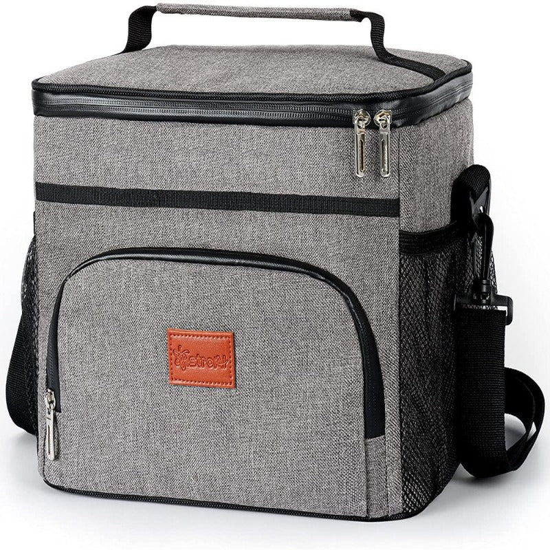 24 Can/15L Lunch Box Cooler Bag, for Picnic, School and Office