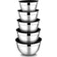 Set of 5 Mixing Bowls with Lids 