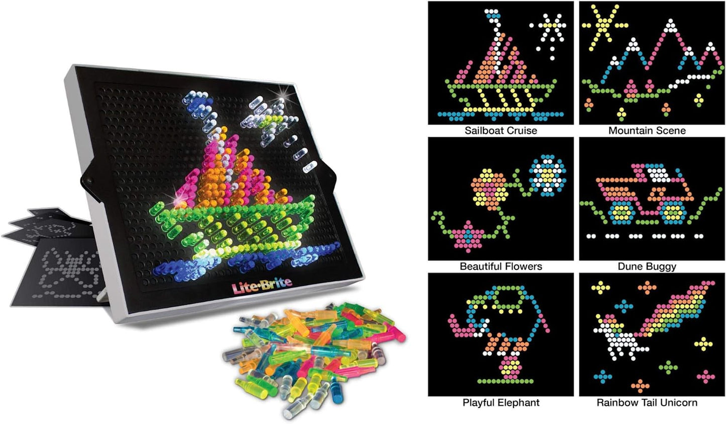 Lite-Brite Ultimate Classic Retro and Vintage Toy, Gift for Girls and Boys, Ages 4+