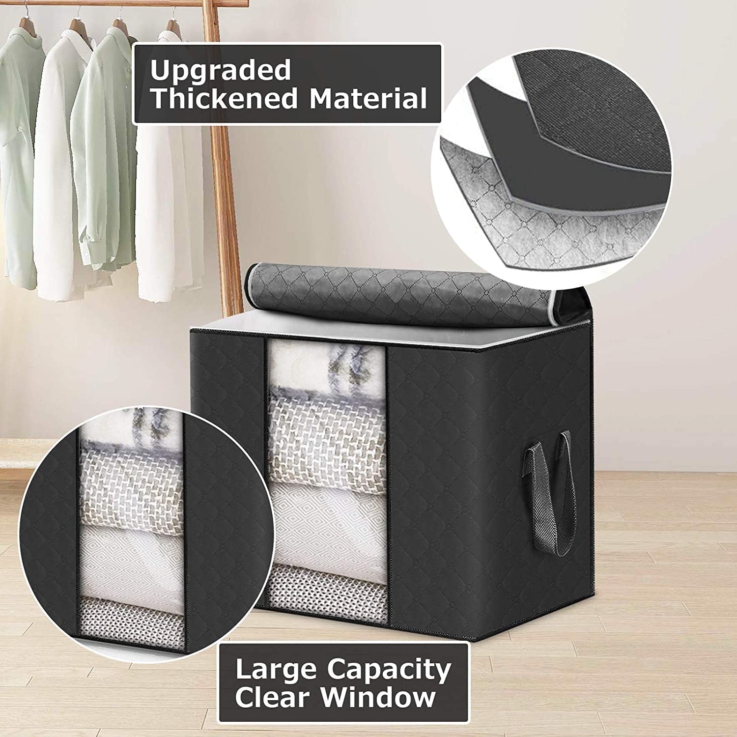 4 Pack Clothes Storage