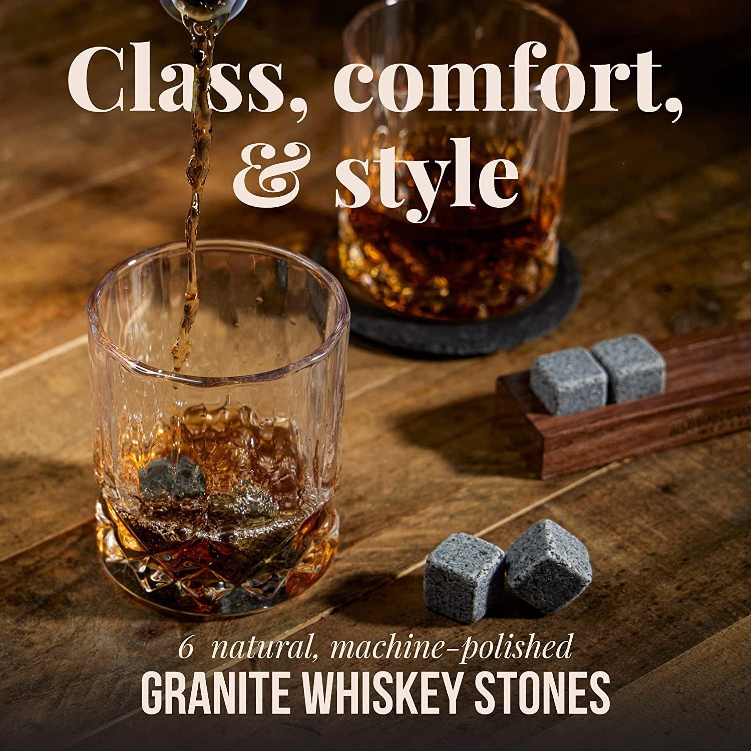  Chilling Whiskey Rocks Set of 6