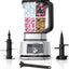 Ninja SS201 Foodi Power Pitcher 4In1 Smoothie Bowl Maker Crushing Blender Dough Mixer Food Processor 1400WP Smarttorque 6 Auto-Iq Presets, with a Stainless Silver Finish (Renewed) (Ninja SS201)