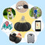 5 Pack Smart Mobile Key Finder Portable GPS Tracking Device App Control GPS Tracker round GPS Locator for Kids Dog Cat Pet Wallet Item Finders Intelligent anti Lost Device with Lobster Key Rings