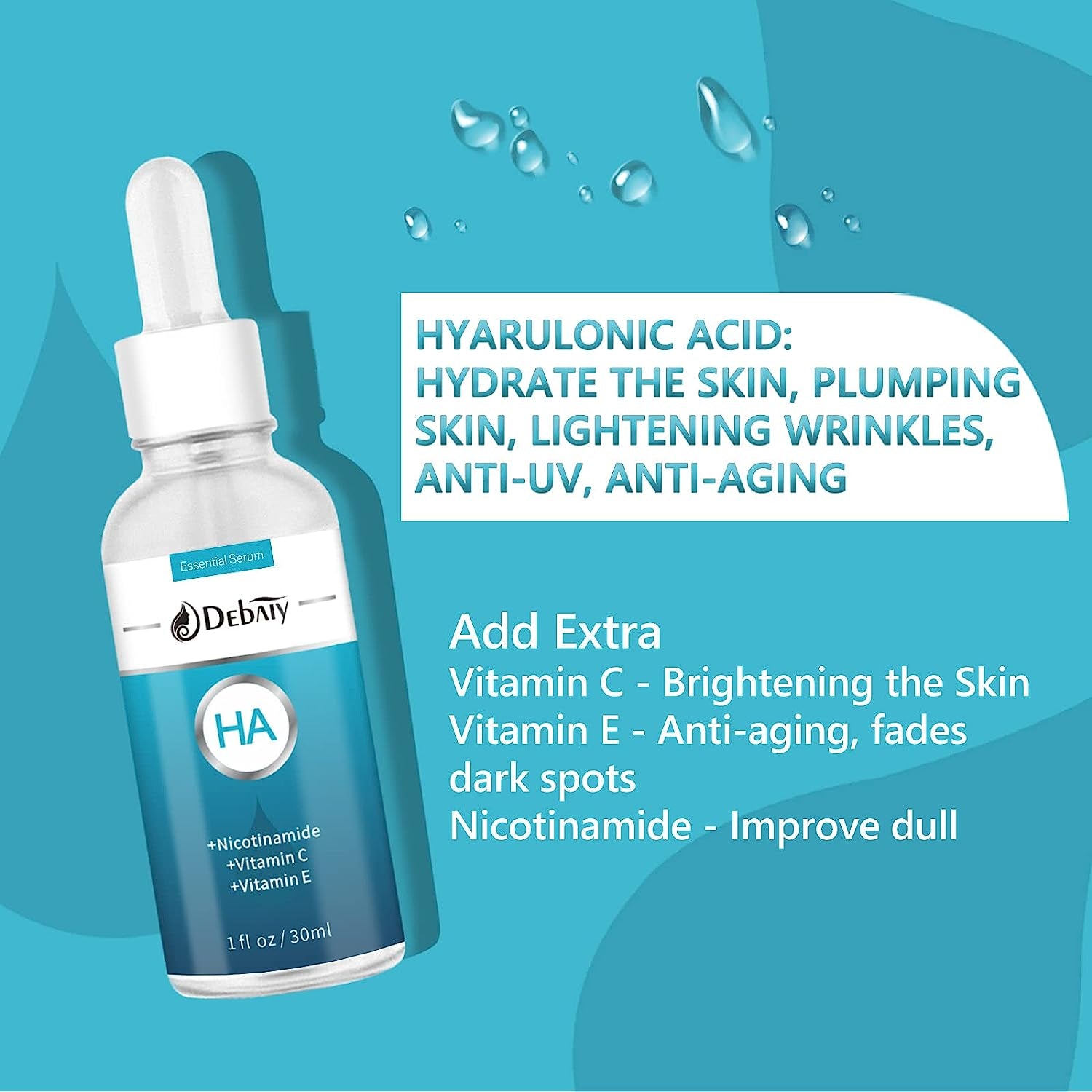 Hyaluronic Acid Serum for Face